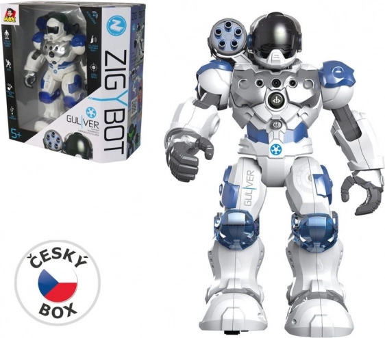 Interaktívny Robot Guliver - Kapitán Vesmírnych Poradkových Služieb, Modrý