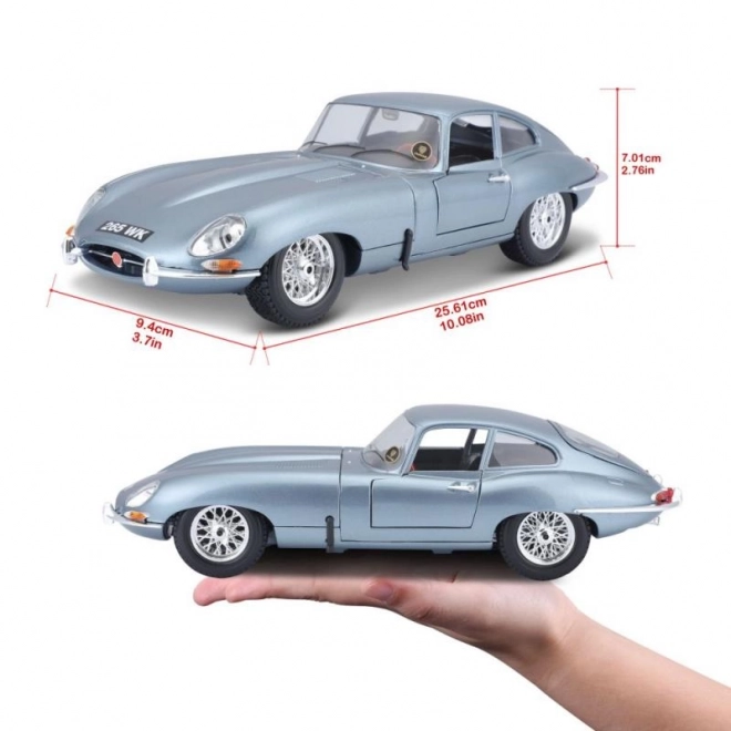 Kovový model Jaguar E Coupe od Bburago