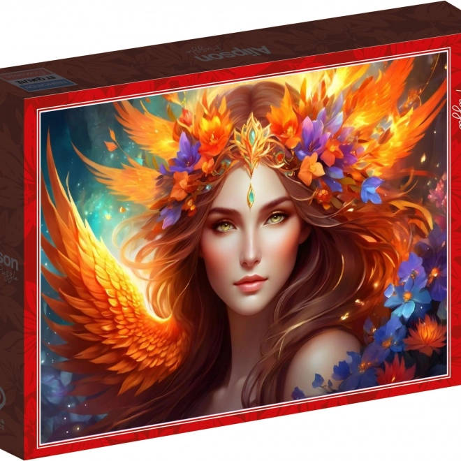 Puzzle Tajomná žena 1000 Dielikov