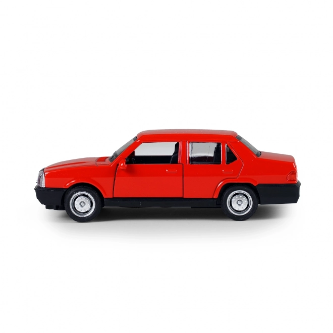 Retro kovové auto na zotrvačník