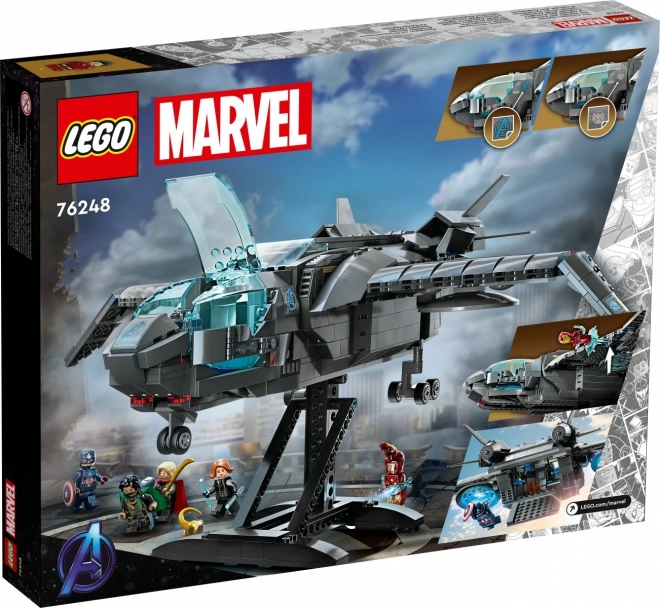 LEGO Marvel Stíhačka Avengers Quinjet