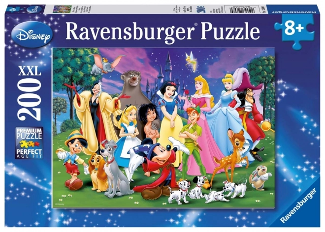 Ravensburger Puzzle Kúzelné Disney postavy XXL