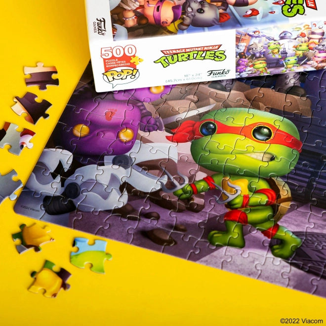 Puzzle Pop! Želvy Ninja 500 Dielikov