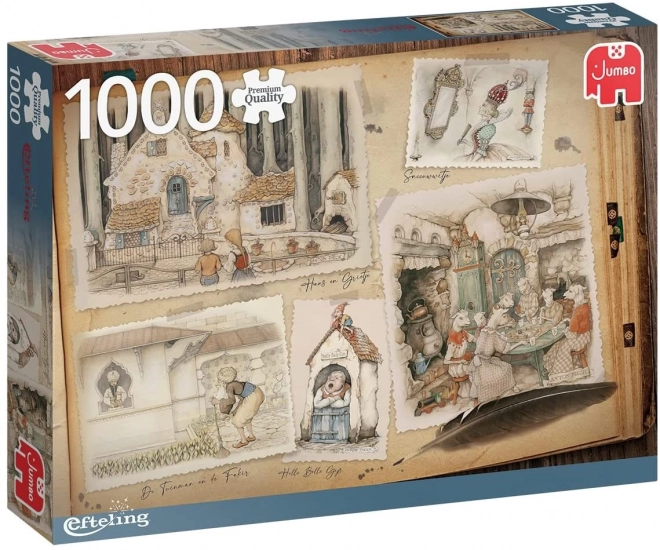 Jumbo puzzle kniha rozprávok Efteling 1000 dielikov