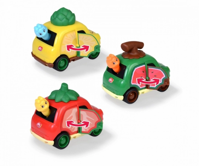 Owocný automobil ABC 12 cm, 3 druhy