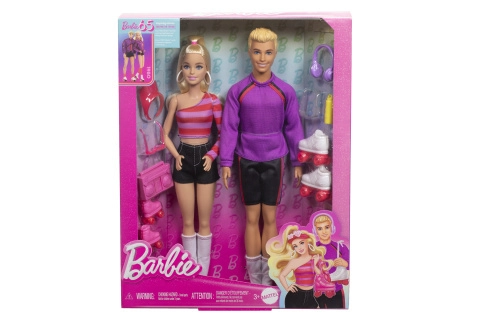 Barbie Fashionistas Barbie a Ken na kolieskových korčuliach