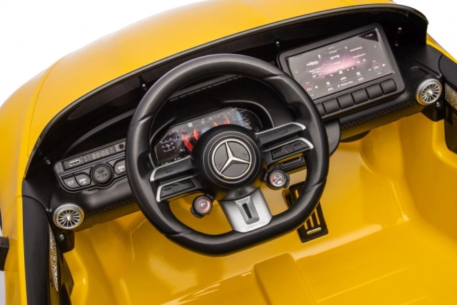 Elektrické Auto Mercedes AMG SL63 Žlté Lakované