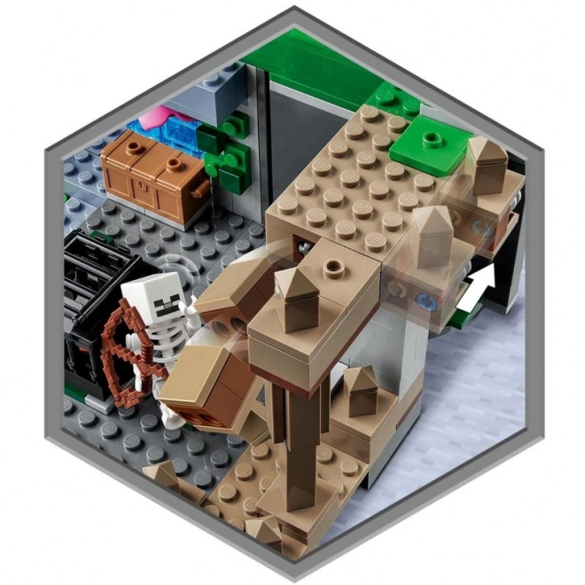 LEGO Minecraft 21189 Jaskyňa kostlivcov