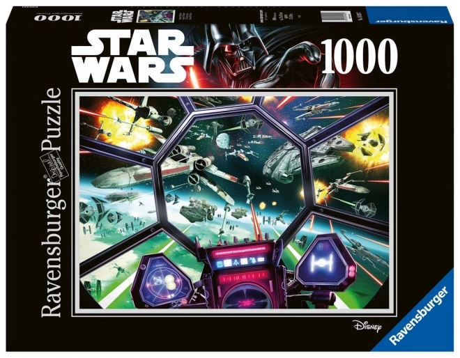 Ravensburger Puzzle Star Wars: TIE Fighter kokpit