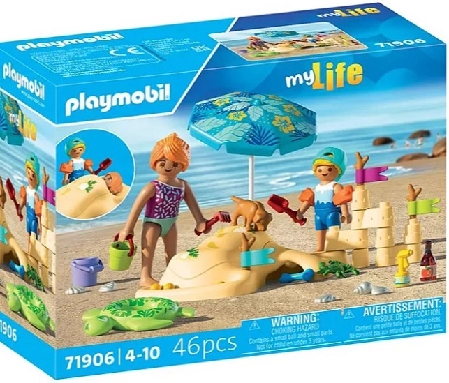 Sada figúrok PLAYMOBIL My Life Rodina na pláži