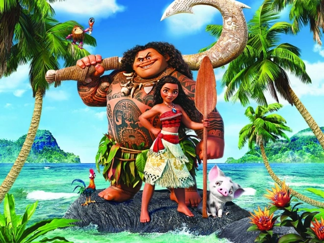 3D puzzle Moana