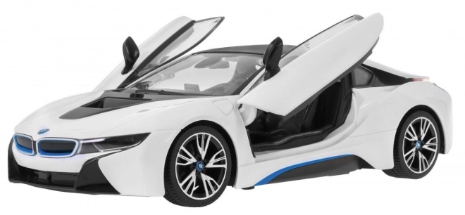 BMW i8 biele z Rastar 1:14 diaľkovo ovládané auto