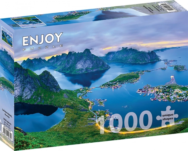Puzzle Lofoty, Nórsko 1000 dielikov