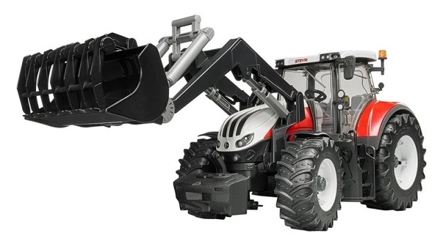 Bruder traktor Steyr 6300 Terrus CVT s čelným nakladačom