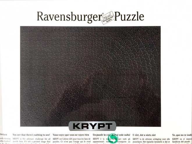 Ravensburger Puzzle Krypt Black 736 dielikov