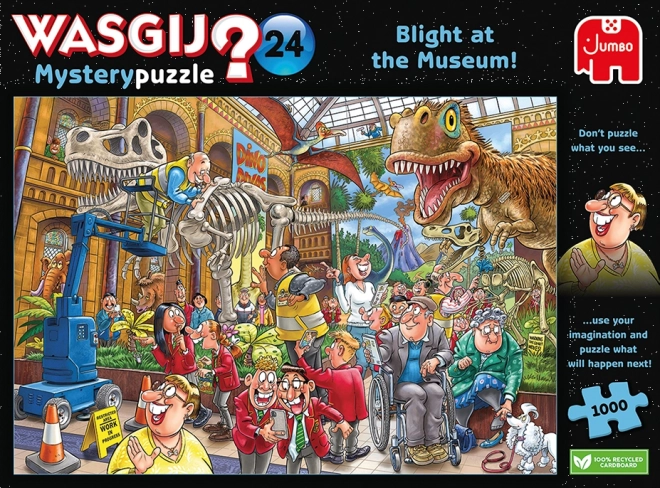 Jumbo Puzzle Wasgij Mystery - Pohroma v muzeu