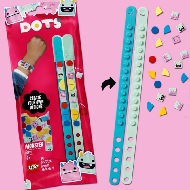 Náramky s príšerkami od LEGO DOTS