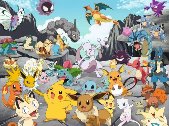 Pokémon puzzle 1500 dielikov