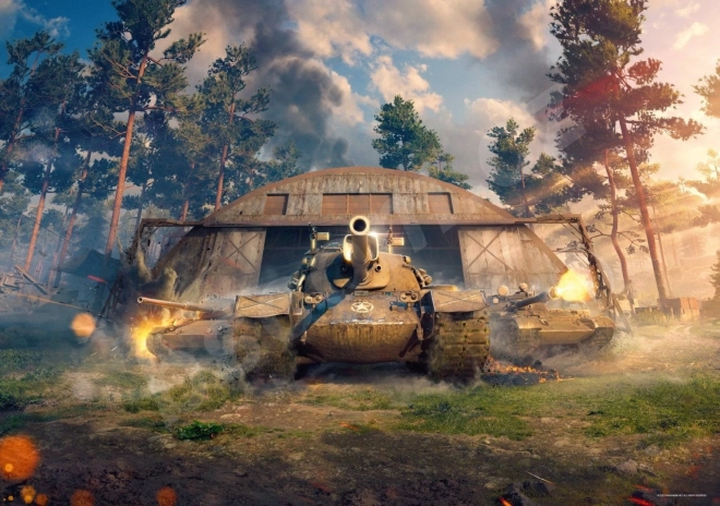 World of Tanks puzzle Krídlo