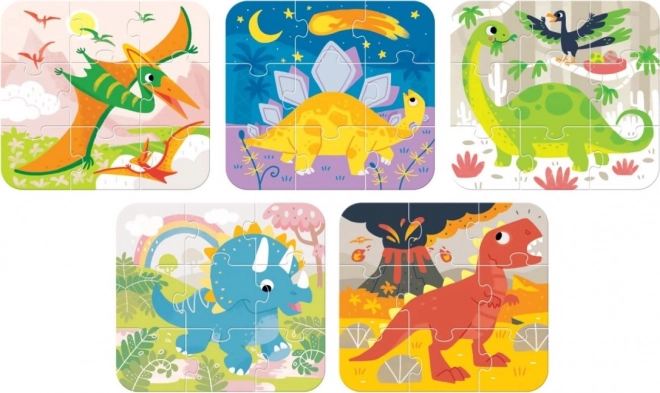 Dinozaury puzzle 45 dielikov