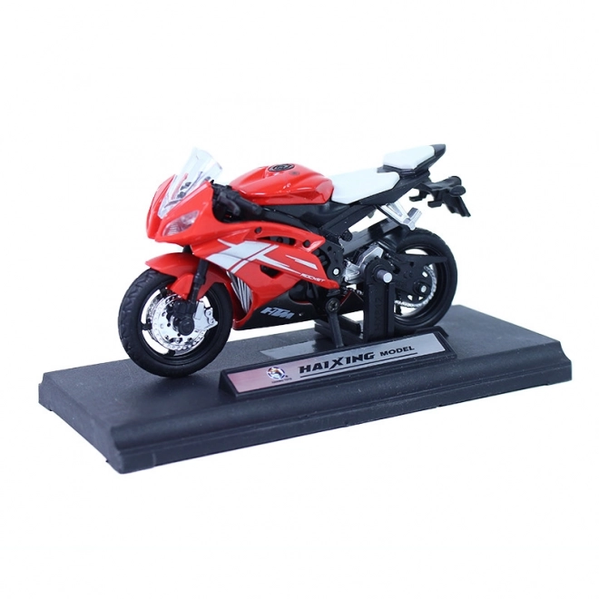 Plastová motorka 11 cm