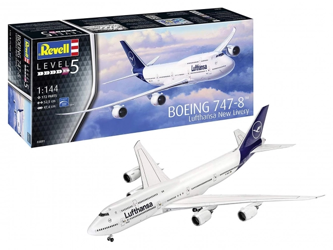 Model Lietadla Boeing 747-8 Lufthansa