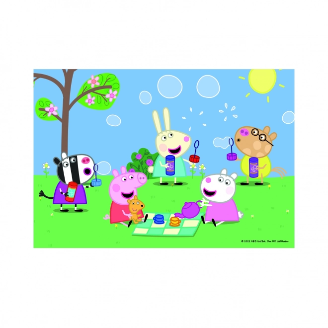 Puzzle Peppa Pig a kamaráti 2x48 dielikov