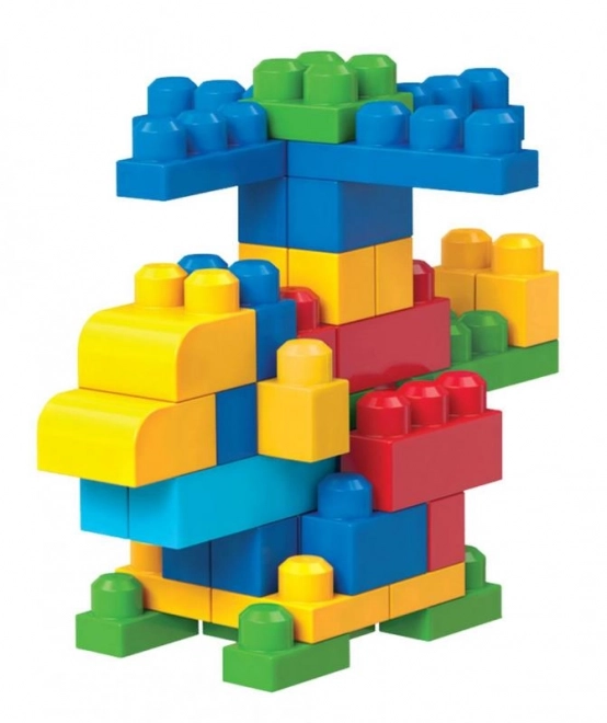 Mega Bloks First Builders kocky v plastovom vrecku 80 ks