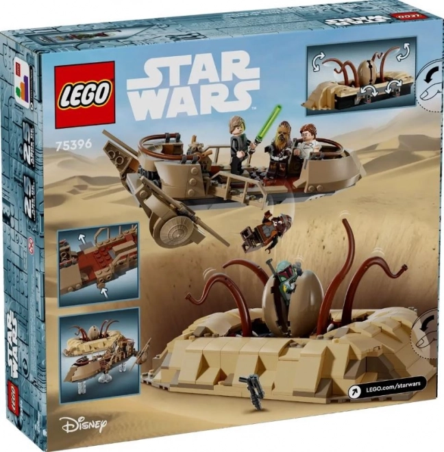 Pouštný skif a Sarlaccova jama zo Star Wars LEGO