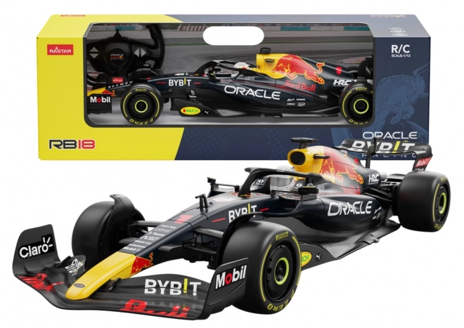 Závodné auto Red Bull F1 RB181 1:12 modrý