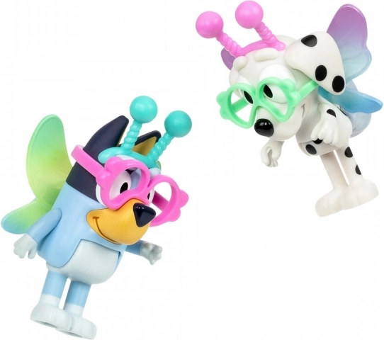 Figúrky Bluey dvoj-balenie Baby Bluey a Chloe