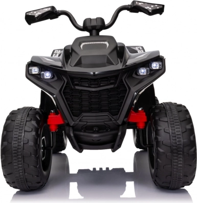Pojazdný štvorkolák Fast Wheel čierny