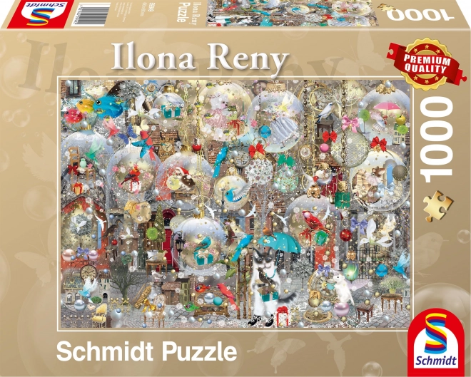 Puzzle Zdobenie so snami