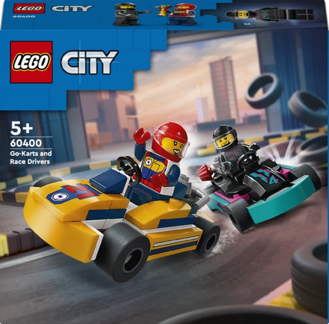 Lego City Motokáry s vodičmi