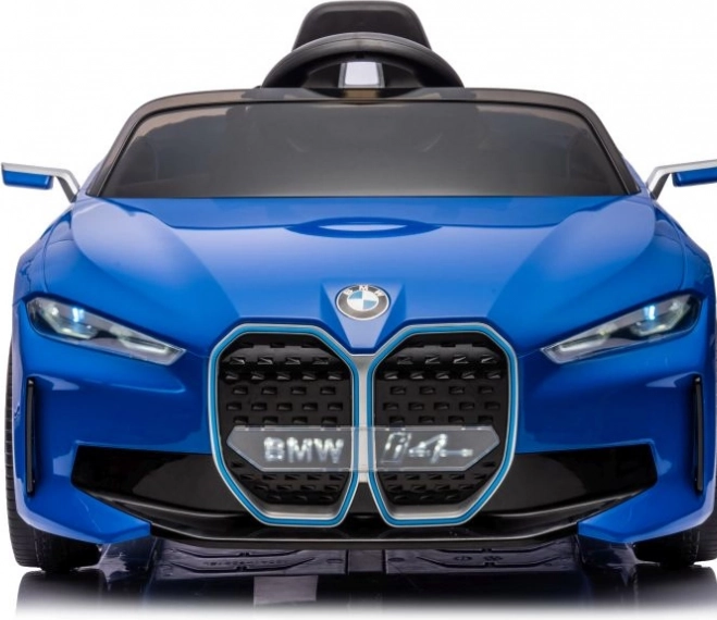 Detské elektrické auto BMW i4 modré 4x4