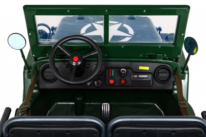 Detský vojenský retro terénny voz 4x4