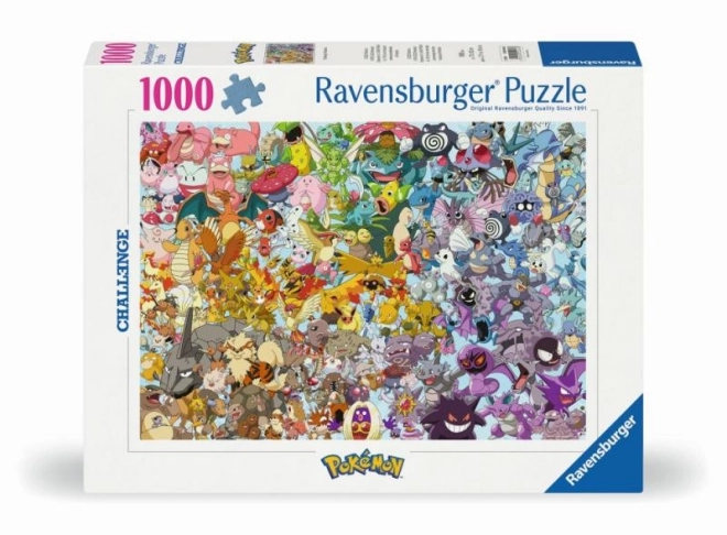 Pokémon Puzzle Výzva 1000 Dielikov