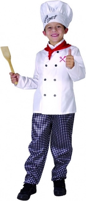 Karnevalový kostým Kuchár pre deti 130-140 cm