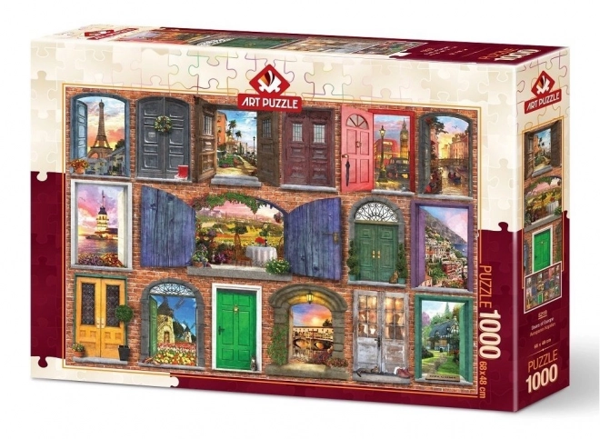 Puzzle Dvere Európy 1000 dielikov