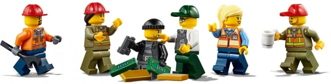 Kompletné železničné zázemie a minifigúrky