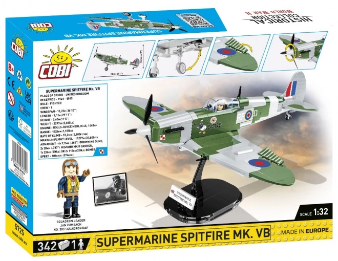 Cobi II WW Supermarine Spitfire Mk. VB