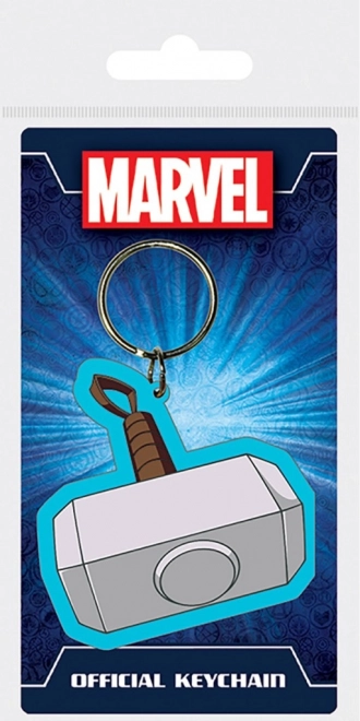 Gumová kľúčenka MARVEL Thorovo kladivo