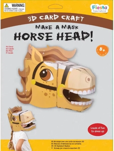 Fiesta Crafts tvorivá sada 3D maska Kôň