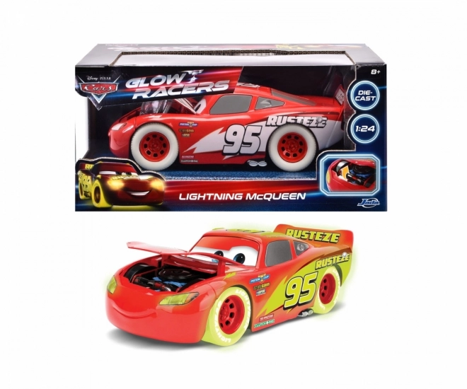 Auta Lightning McQueen Záříca 1/24