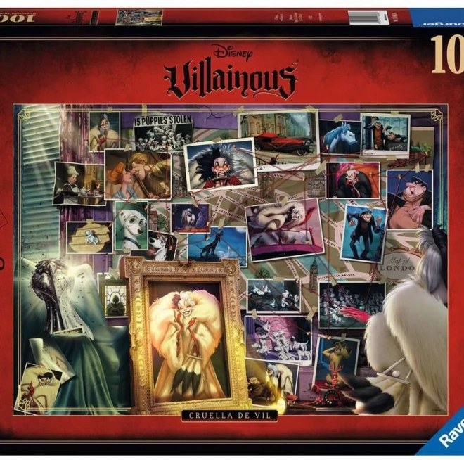 Ravensburger puzzle Villainous: Cruella de Vil 1000 dielikov