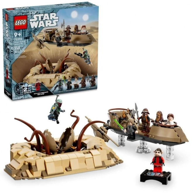 Pouštný skif a Sarlaccova jama zo Star Wars LEGO