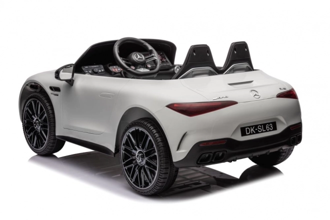 Auto na akumulátor Mercedes AMG SL63 biele