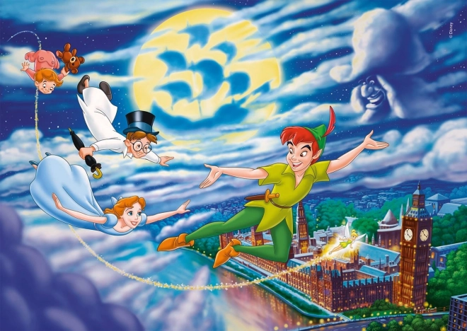 Clementoni Puzzle Peter Pan a Kniha džunglí 2x60 dielikov