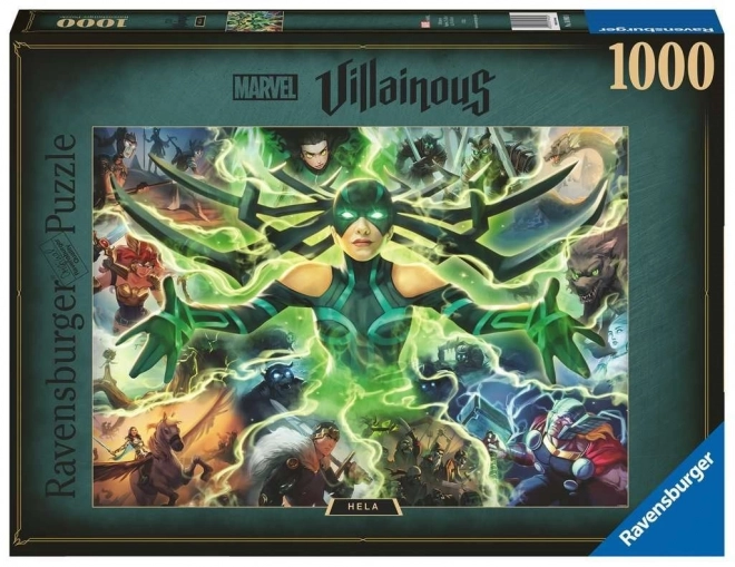 Puzzle Marvel Villainous: Hela 1000 dielikov