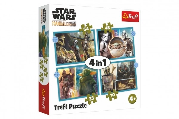 Puzzle Star Wars: Mandalorian 4v1